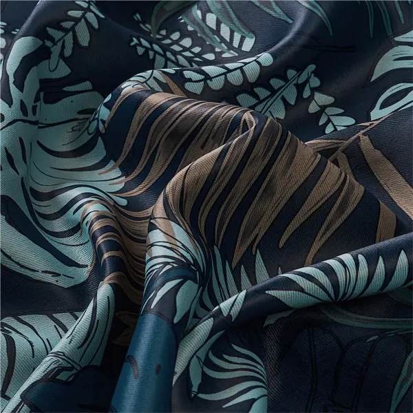 Штора на ленте со скрытыми петлями димаут KREAFORTA Aleida 140x280 см синий
