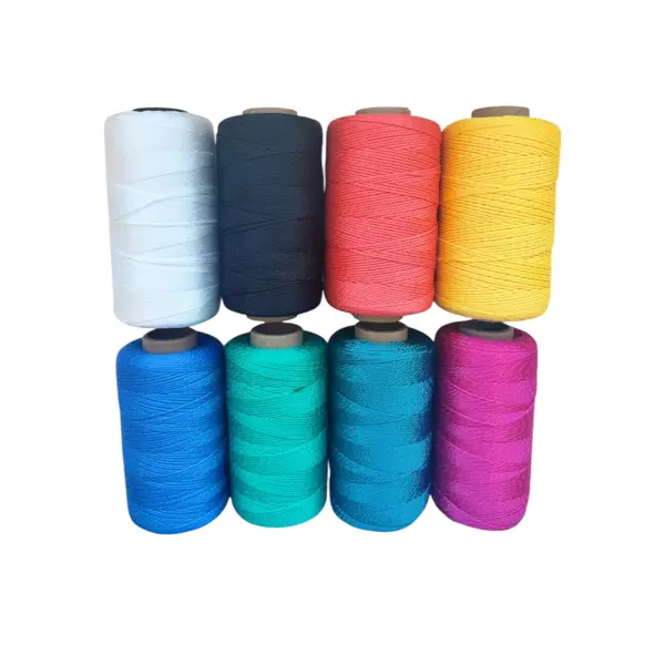 Крученая нить полипропиленовая 1 мм 300 м цвет разноцветный