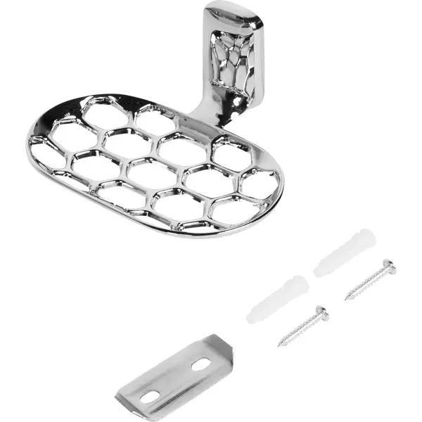 Мыльница Lemer Elegia нержавеющая сталь цвет хром