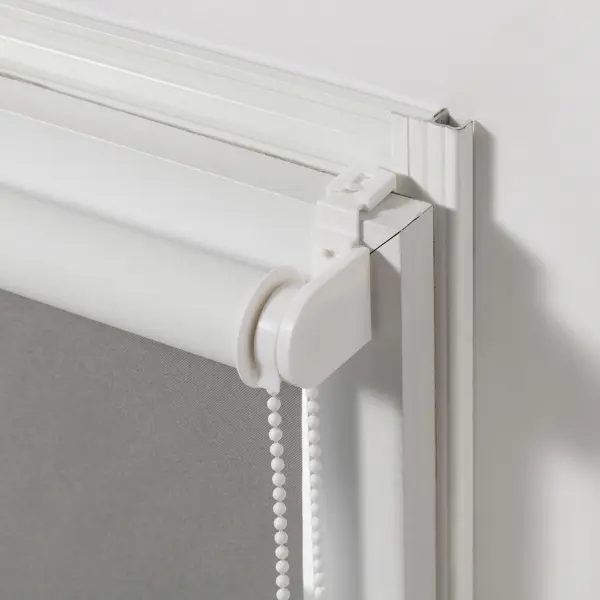 Штора рулонная блэкаут Inspire Santos 40x160 см серая Granit 3