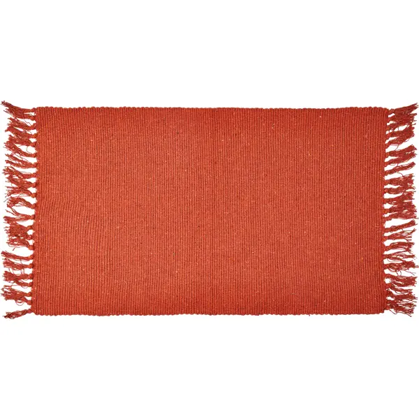 Коврик декоративный хлопок Solid Mat JBT-001-02 50x80 см цвет оранжевый