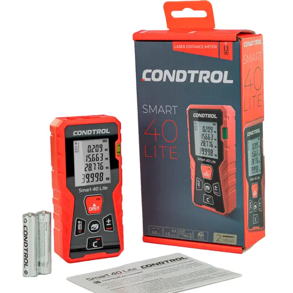 Дальномер лазерный Condtrol Smart40 Lite 40 м