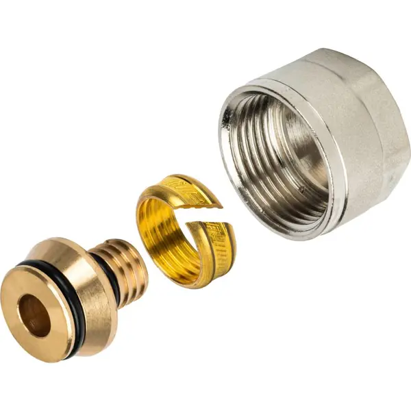 Евроконус для металлопластиковой трубы Stout 3/4"x16x2.0 мм ВР латунь SFC-0021-001620