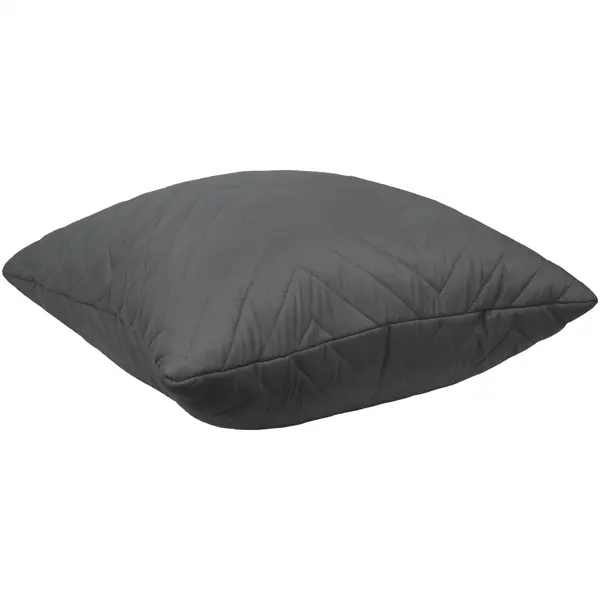 Подушка Inspire Nicolosi 45x45 см цвет графитовый