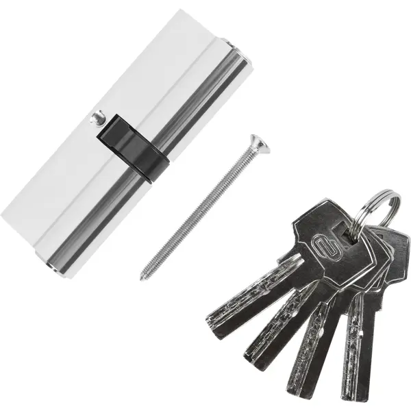 Цилиндр Standers TTAL1-4545CR, 45x45 мм, ключ/ключ, цвет хром