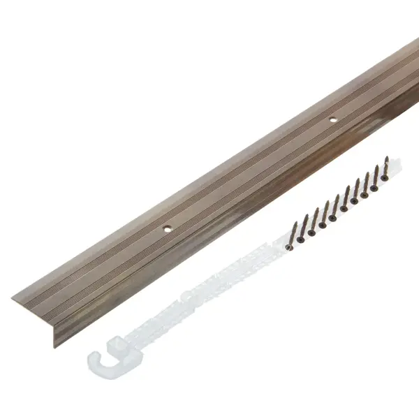 Порог угловой (угол) Artens 40x20x1800 мм цвет медь