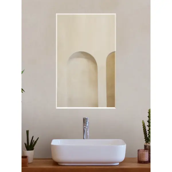 Зеркало для ванной SB60W 60x90 см