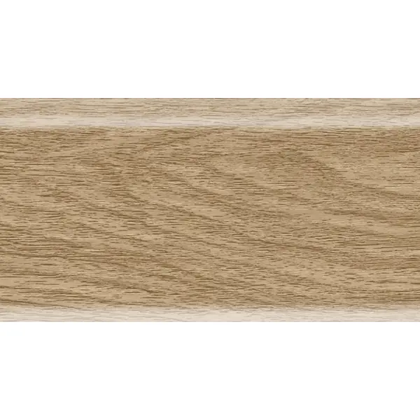 Плинтус напольный Ideal «Дуб вояж» высота 80 мм, длина 2.2 м