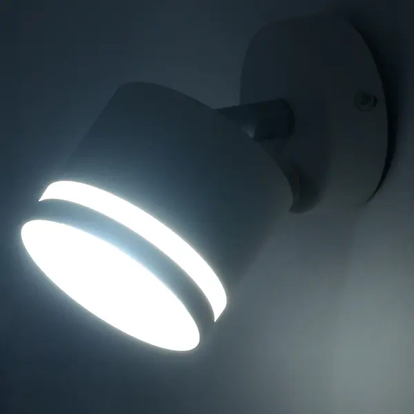 Светильник бра настенный Schaffner Talco цвет белый