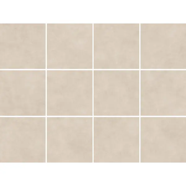 Глазурованный керамогранит Alma Ceramica Urban Home 60x60 см 1.8 м² матовый цвет бежевый