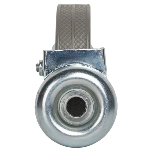 Колесо поворотное без тормоза 75 мм до 50 кг с болтом М10 цвет серый