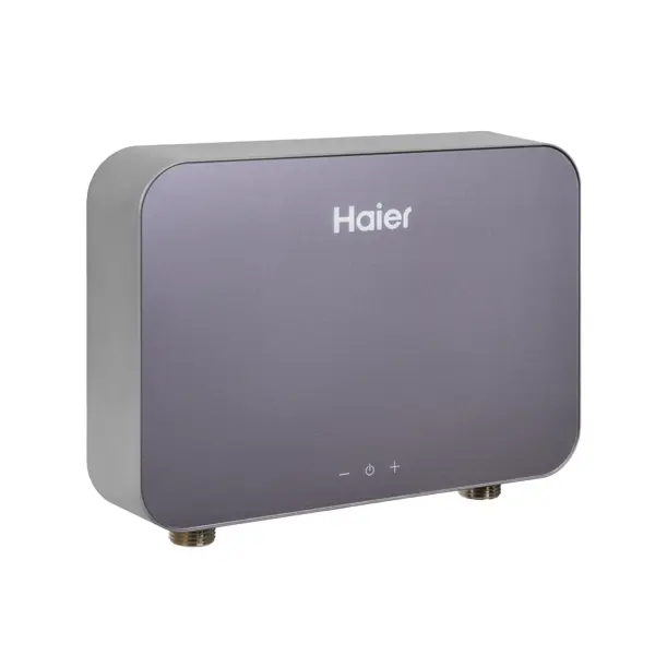 Проточный водонагреватель электрический Haier Smart-EI6 5.7 кВт серый
