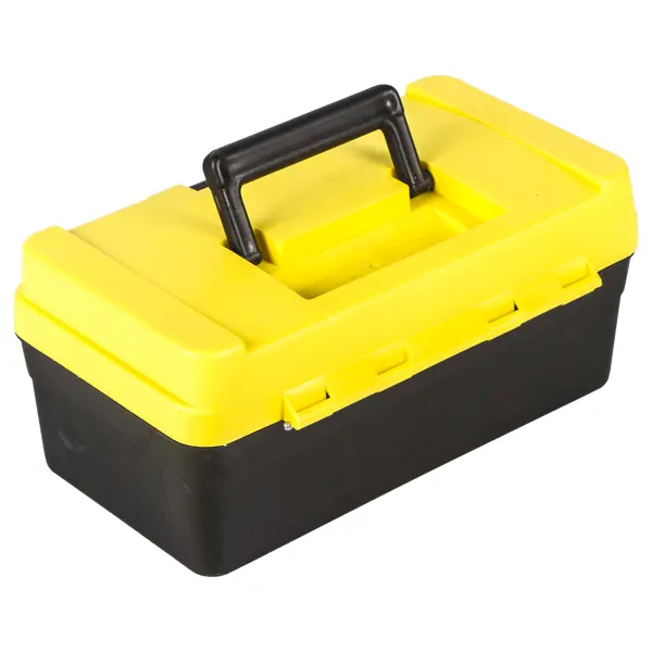 Ящик для инструмента Systec BEX12-3 151x125x285 мм, пластик, цвет чёрно-жёлтый