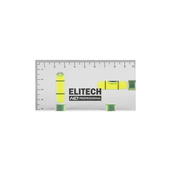 Уровень пузырьковый Elitech HD 320308 2 глазка магнитный 95 мм