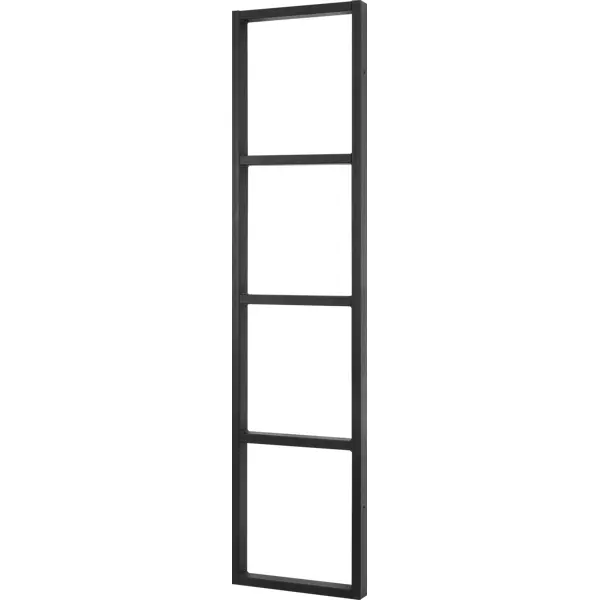 Боковина для стеллажа Лофт 1500 мм сталь черная