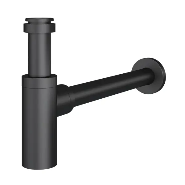 Сифон для раковины MONLID 32 мм черный