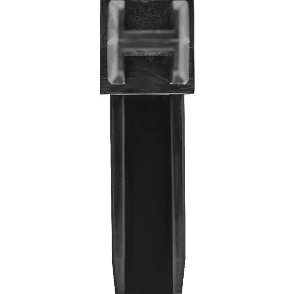 Коннектор 2 для профиля Лофт пластик черный