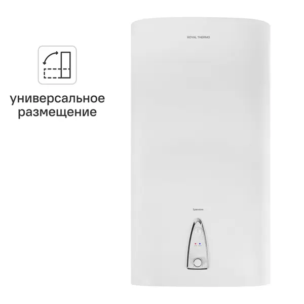 Накопительный водонагреватель электрический 100 л Royal Thermo RWH 100 Splendore 2 кВт нержавеющая сталь мокрый ТЭН