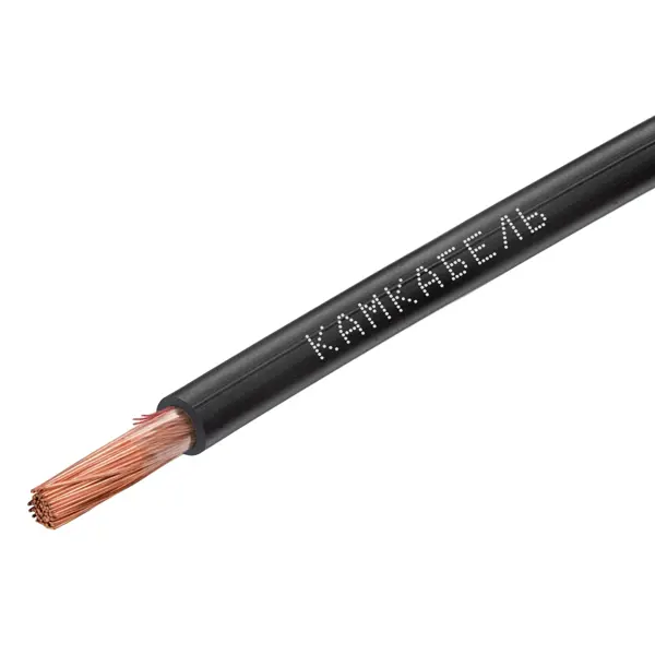 Электрический кабель Камкабель КГТП 1x16 100 м на отрез