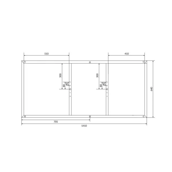 Профнастил С8 0.3 мм 1200x2000 мм RAL 6005 зелёный