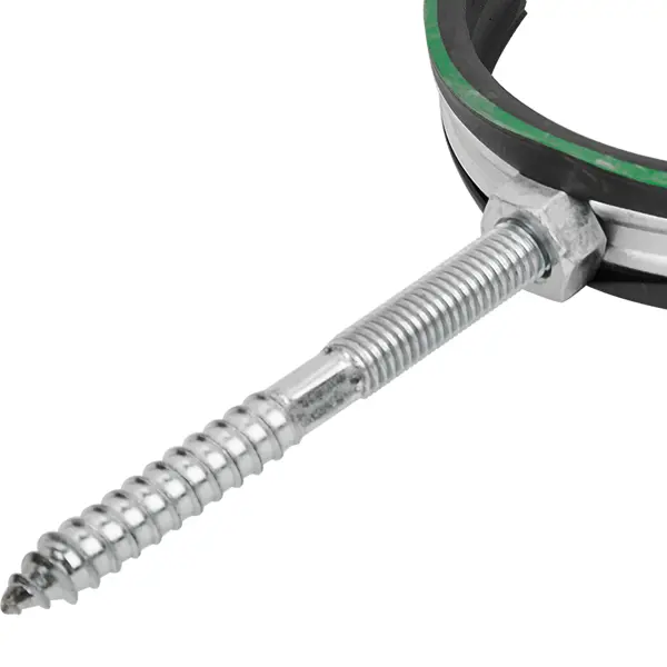 Хомут для труб Mayer 3 1/2" ø99-102 мм со шпилькой 10x100 и дюбелем гайка М10