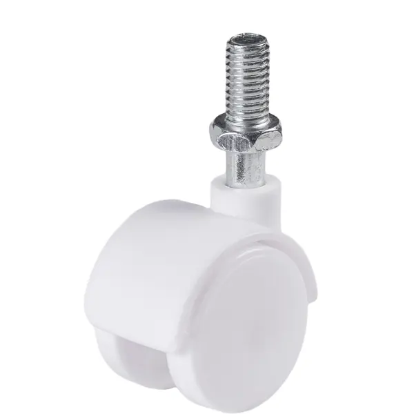 Колесо поворотное без тормоза LWT830WH 30 мм 30 кг цвет белый