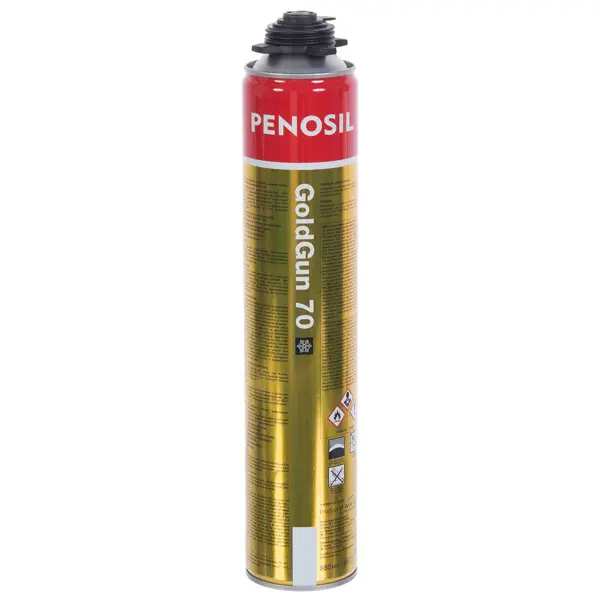 Пена монтажная профессиональная Penosil Goldgun 70 зимняя 880 мл