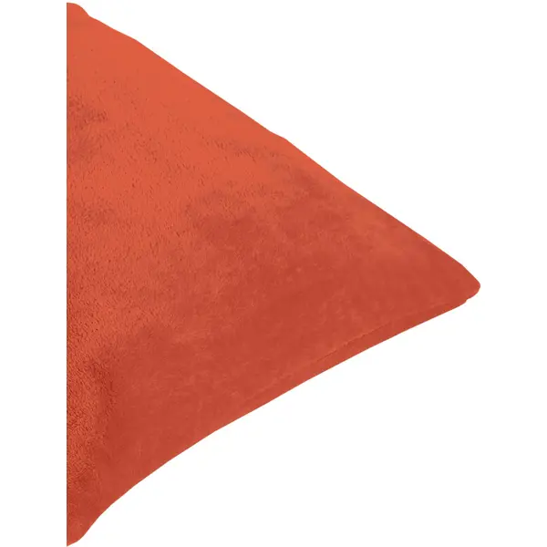 Подушка Flandria 45x45 см цвет терракотовый