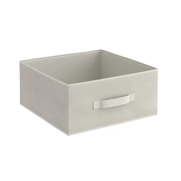 Короб Spaceo KUB Trench 15x31x31 см 14.4 л полиэстер цвет платиновый