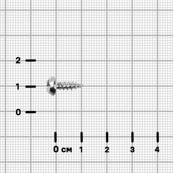 Саморезы по металлу Standers острые оцинкованные 3.5x11 100 шт.