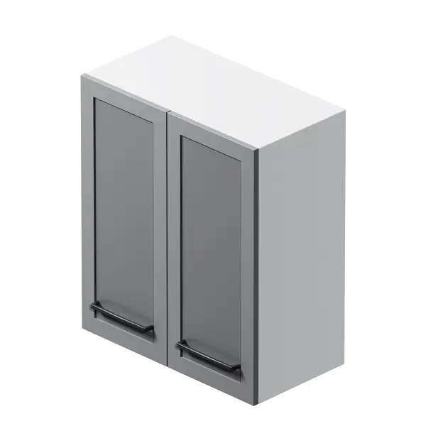 Комплект фасадов для пенала подвесного AM.PM Force M9FFCM0602GM 70x30 см МДФ цвет серый 2 шт