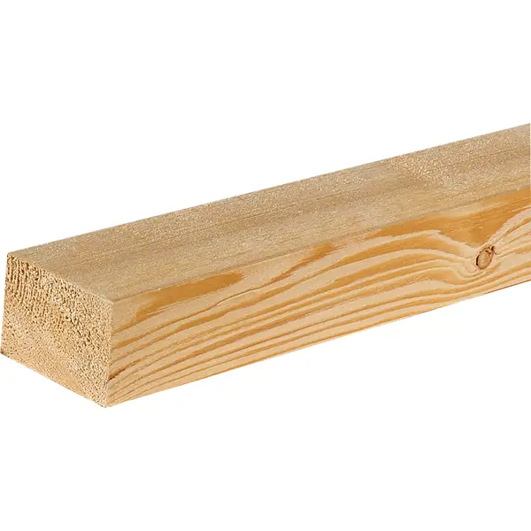 Брусок строганый 40x60x2000 мм цельный хвоя сорт Оптима ФГИС ЛК