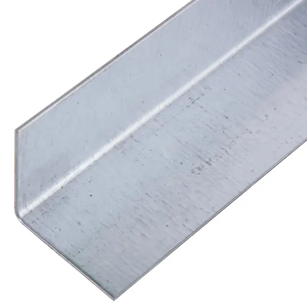 Профиль L-образный оцинкованная сталь 40x40x1.2x1000 мм серый