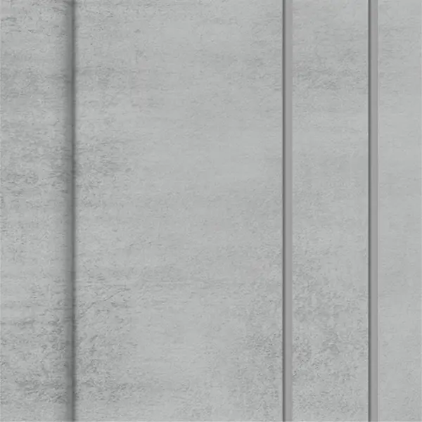 Дверь межкомнатная со стеклом Сиэтл 60x200 см ПВХ цвет лофт светлый с замком и петлями