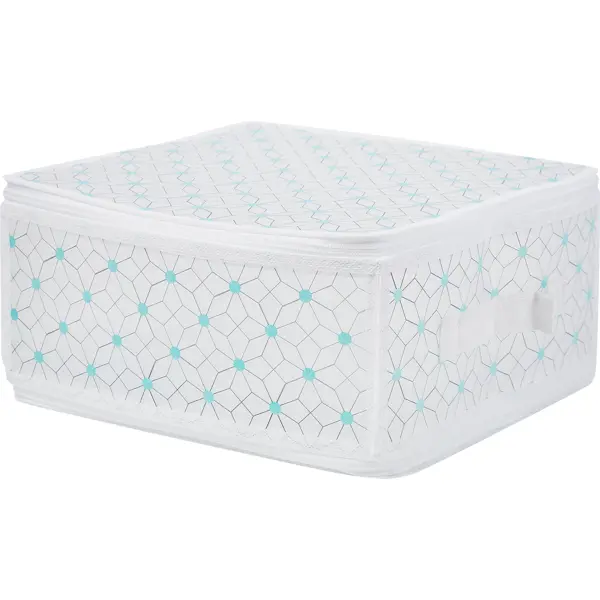 Коробка для хранения с крышкой Handy Home Калейдоскоп 30x15x28 см пластик цвет прозрачный