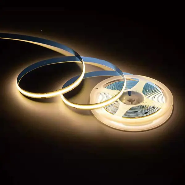 Светодиодная лента Apeyron LED COB 24В 10 мм 2м 11 Вт/м 352диод/м 1000 лм/м 3000 К теплый белый свет