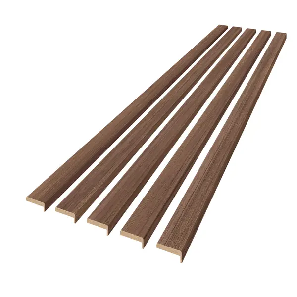 Наличник Пронто телескопический 2150x70x60 мм Hardflex цвет тик сиамский (5 шт.)
