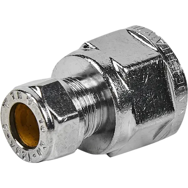 Муфта комбинированная Tiemme 1/2"x10 мм ВР латунь 1130005