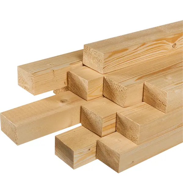 Брусок строганый 40x60x2000 мм цельный хвоя сорт Оптима ФГИС ЛК