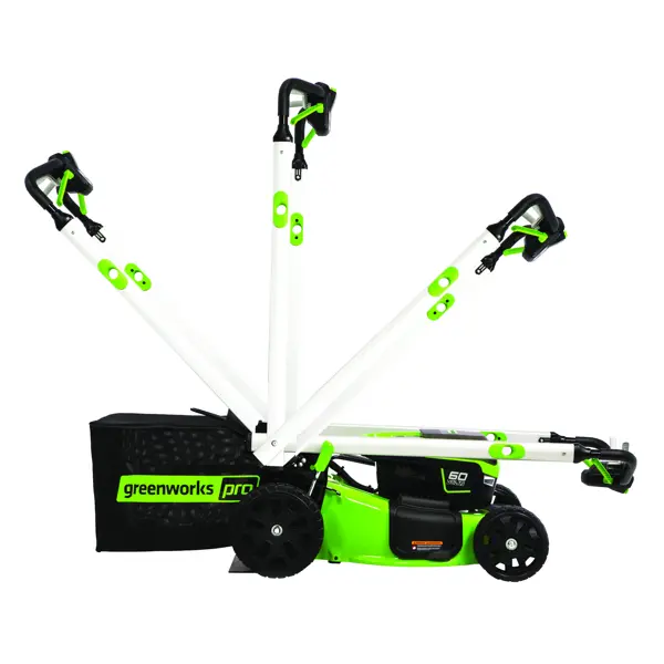 Газонокосилка аккумуляторная бесщеточная самоходная GreenWorks 2514307UB 60 В 60 см 1x4 Ач АКБ и ЗУ входит в комплект