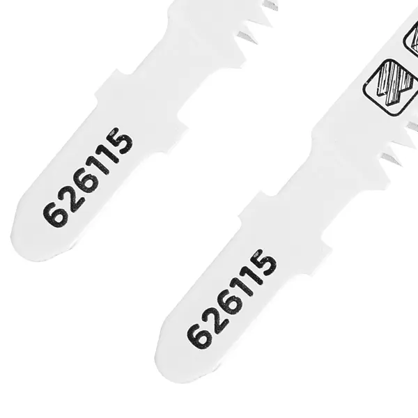 Пилка для электролобзика по дереву KWB 626115 чистый рез, 2 шт.