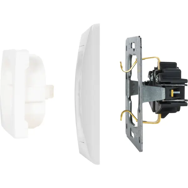 Рамка для розеток и выключателей Legrand Valena 4 поста цвет белый