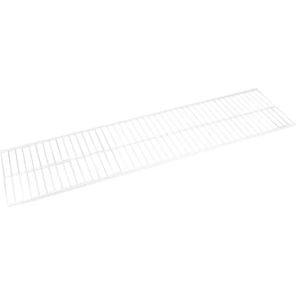 Полка проволочная НСХ 110.3x28.5 см сталь цвет белый