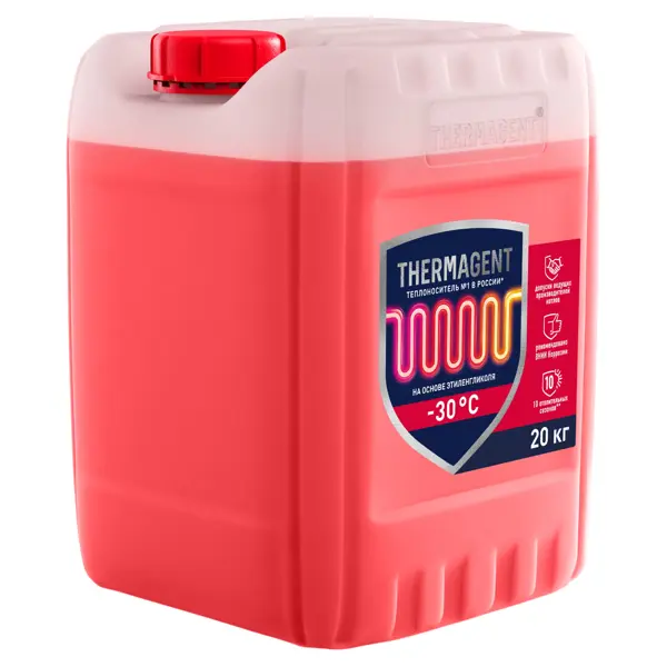 Теплоноситель Thermagent 910236 -30°C 20 кг этиленгликоль
