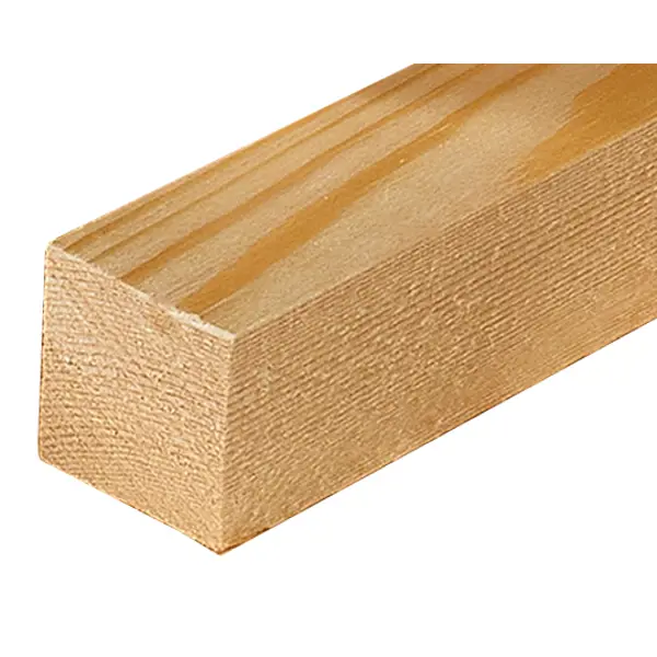 Брусок строганый 40x40x2000 мм массив хвоя сорт Оптима ФГИС ЛК