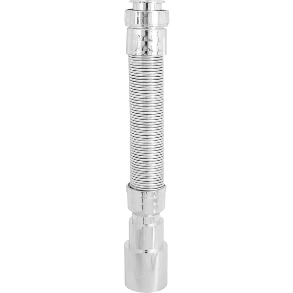 Труба гофрированная Vidage пластик 1 1/4" - 40/50 хром