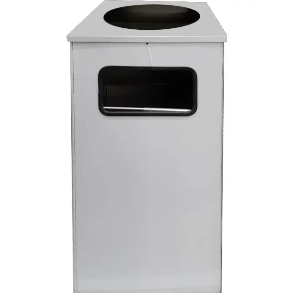 Урна УРП-3 35.6x35.6x67 см металл цвет в ассортименте
