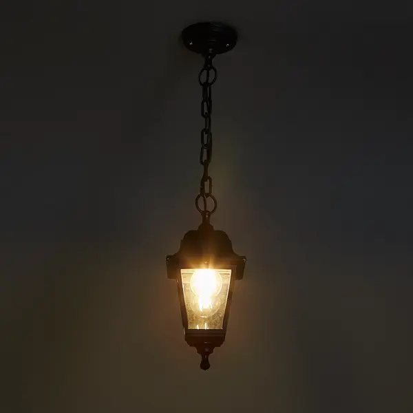 Светильник уличный подвесной PG32 60 Вт IP44 цвет черный