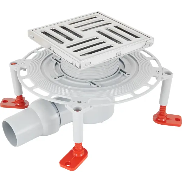 Трап для душа Ани Пласт комбинированный затвор 150x150 мм пластик THZ5612