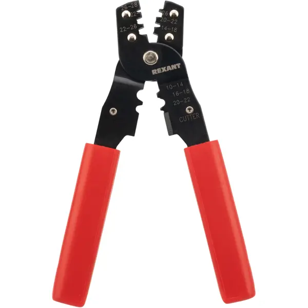 Кримпер для обжима клемм кабелей Rexant HT-202B 12-3032 до 6 мм